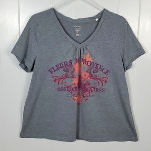 Sonoma Life + Style Everyday Tee Wmns 1X